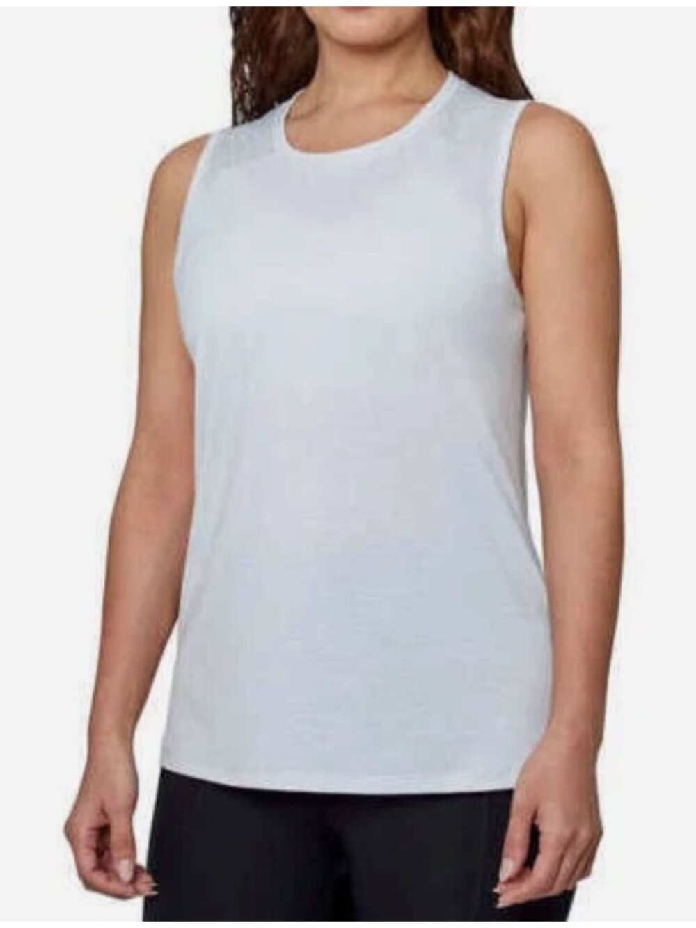 Mondetta Women Oysler White Active Tank Top, size XL NWOT